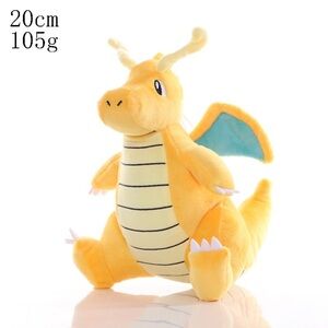 Charming Yellow Dragon Plush Toy